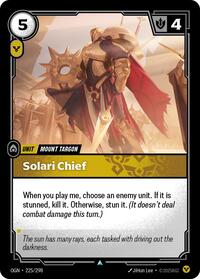 Origins - Solari Chief