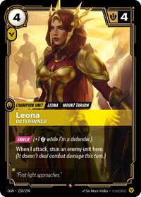 Origins - Leona - Determined (Foil)