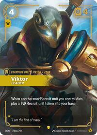 Origins - Viktor - Leader (Alternate Art) (Foil)