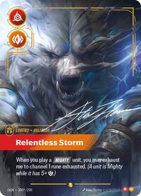 Origins - Volibear - Relentless Storm (Signature) (Foil)