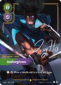 Origins - Yasuo - Unforgiven (Signature) (Foil)