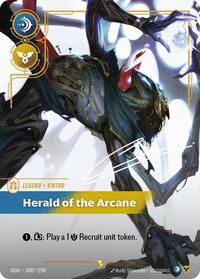 Origins - Viktor - Herald of the Arcane (Signature) (Foil)