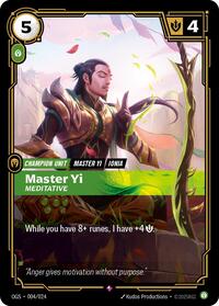 Origins - Master Yi - Meditative (Foil)