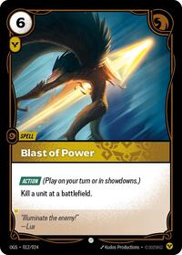 Origins - Blast of Power