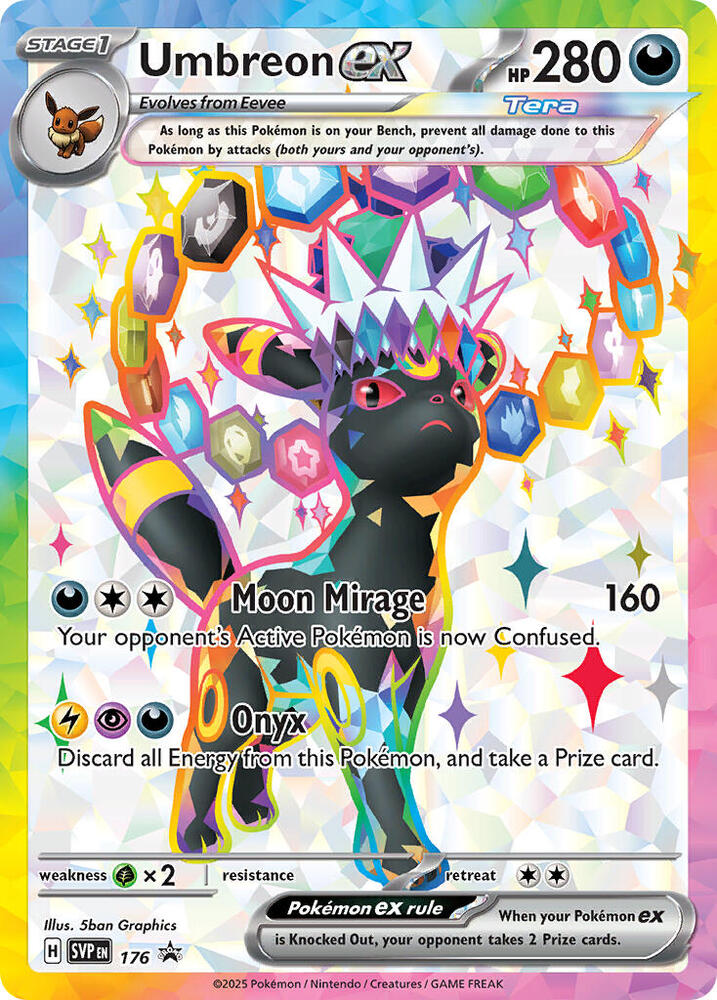 Umbreon ex (SVP 176) [Sword & Shield: Black Star Promos]