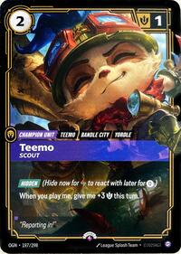 Origins - Teemo - Scout