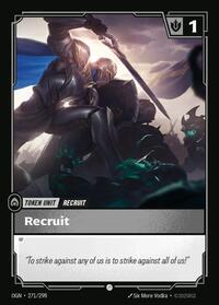 Origins - Recruit (271) // Buff