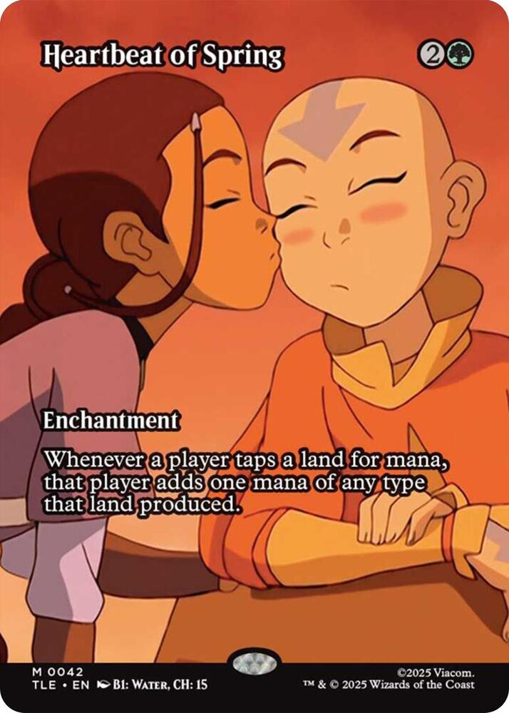 Heartbeat of Spring (Borderless) [Avatar: The Last Airbender: Eternal-Legal] (Display Case)