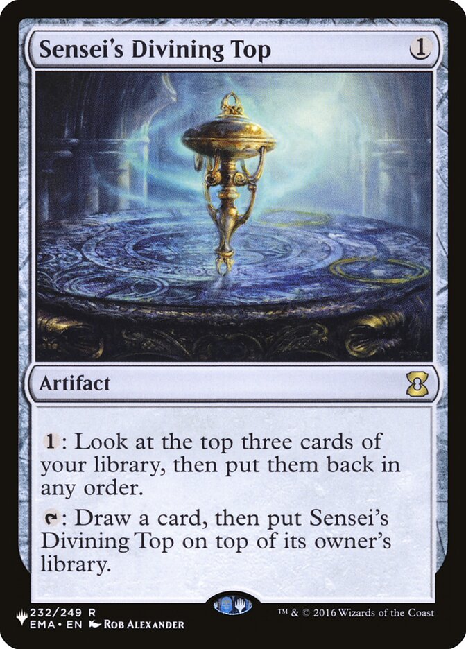 Sensei's Divining Top [The List] (Display Case)