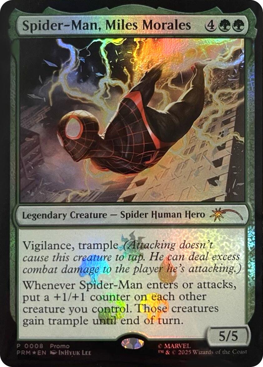Spider-Man, Miles Morales [Marvel's Spider-Man Promos] (Display Case)