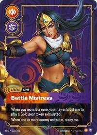 Spiritforged - Sivir - Battle Mistress (Foil)