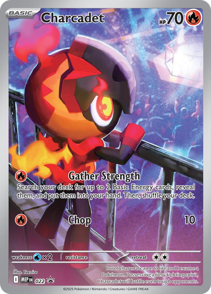 Charcadet (022) [Mega Evolution Promo] (Display Case)