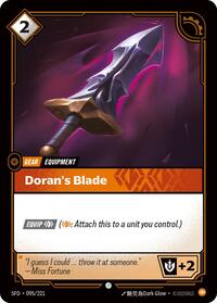 Spiritforged - Doran's Blade (Foil)