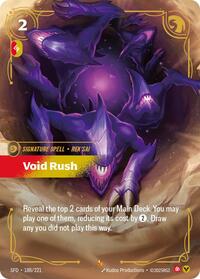 Spiritforged - Void Rush (Foil)
