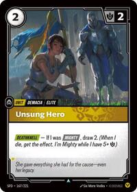 Spiritforged - Unsung Hero (Foil)