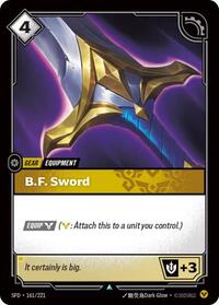 Spiritforged - B.F. Sword