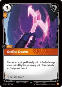 Spiritforged - Strike Down (Foil)