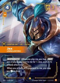 Spiritforged - Jax - Unrelenting (Alternate Art) (Foil)