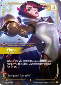 Spiritforged - Fiora - Worthy (Foil)