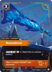 Spiritforged - Boneshiver (Foil) (Display Case)
