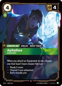 Spiritforged - Aphelios - Exalted (Foil)