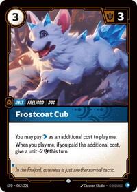 Spiritforged - Frostcoat Pup (Foil)