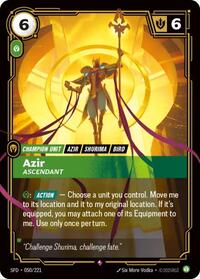 Spiritforged - Azir - Ascendant (Foil)
