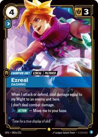 Spiritforged - Ezreal - Dashing (Alternate Art) (Foil)