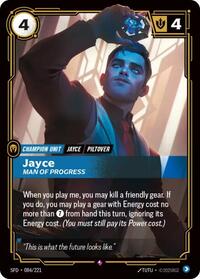 Spiritforged - Jayce - Man of Progress (Foil)