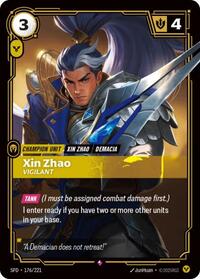 Spiritforged - Xin Zhao - Vigilant (Foil)