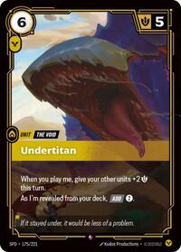 Spiritforged - Undertitan (Foil)
