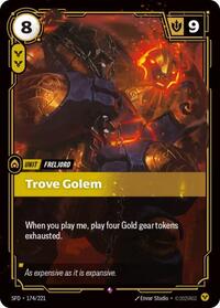 Spiritforged - Trove Golem (Foil)