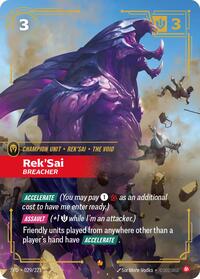 Spiritforged - Rek'Sai - Breacher (Foil)