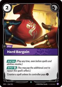 Spiritforged - Hard Bargain (Foil)