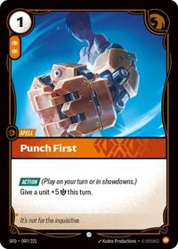Spiritforged - Punch First