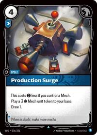 Spiritforged - Production Surge (Foil)
