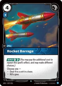 Spiritforged - Rocket Barrage (Foil)