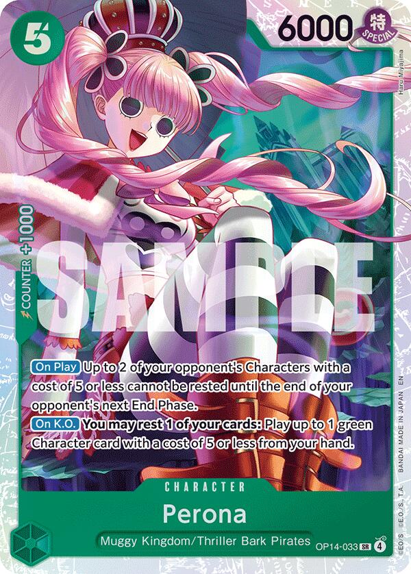 Perona [The Azure Sea's Seven] (Display Case)