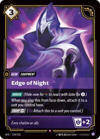 Spiritforged - Edge of Night (Foil)