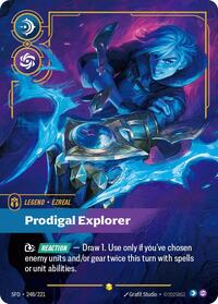 Spiritforged - Ezreal - Prodigal Explorer (Overnumbered) (Foil)