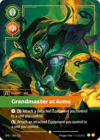 Spiritforged - Jax - Grandmaster At Arms (Overnumbered) (Foil)