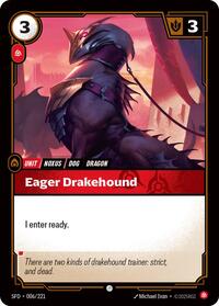 Spiritforged - Eager Drakehound (Foil)