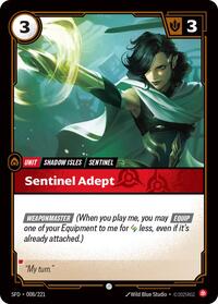 Spiritforged - Sentinel Adept (Foil)