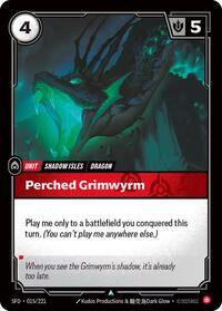 Spiritforged - Perched Grimwyrm