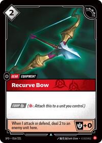 Spiritforged - Recurve Bow (Foil)