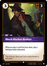 Spiritforged - Black Market Broker (Foil)
