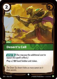 Spiritforged - Desert's Call (Foil)