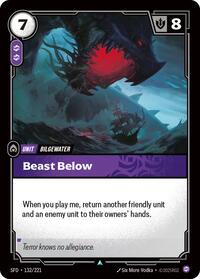 Spiritforged - Beast Below (Foil)