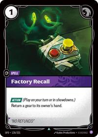 Spiritforged - Factory Recall (Foil)