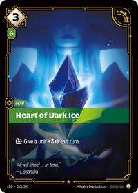 Spiritforged - Heart of Dark Ice (Foil)